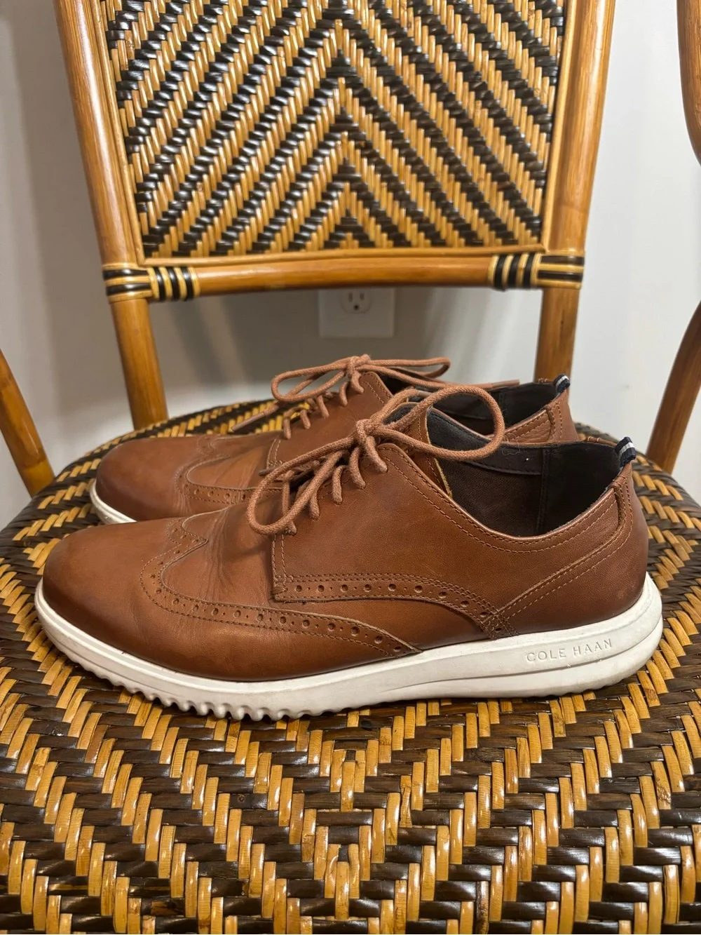 Cole Haan Grand+ Wingtip Oxford Shoes 11M